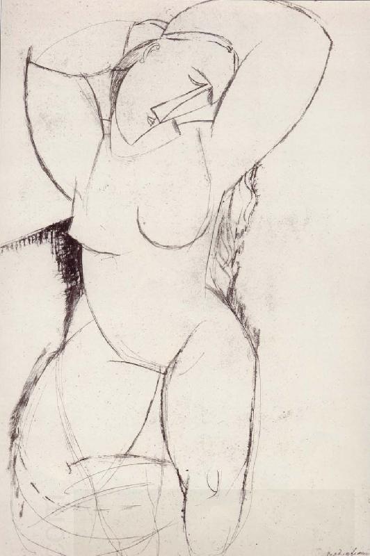 Amedeo Modigliani Caryatid Study China oil painting art